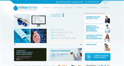 Desktop Screenshot of initiaobras.com