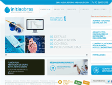 Tablet Screenshot of initiaobras.com